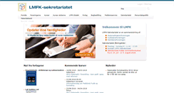Desktop Screenshot of lmfk.dk